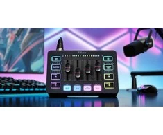 Fifine Maišytuvas audio SC3 Juodas