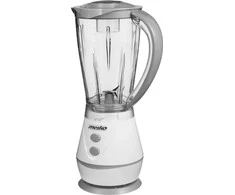 Mesko | MS 4060 | Stalviršis | 500 W | Stiklainio medžiaga Plastikas | Stiklainio talpa 1 L | Baltas/ pilkas