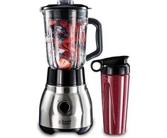 Kokteilinė Russell Hobbs 2-in-1 23821-56 (Juoda/Nerūdijančio plieno) 600W