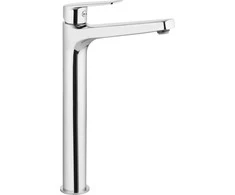 Praustuvo maišytuvas Deante Jasmin Tall ECO-aerator su klik-klak, BGJE021K, Chrome