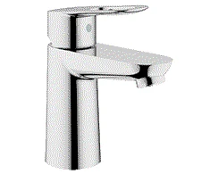 Bazinė baterija Grohe BauLoop stovi chromas (23337000)