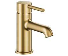 Praustuvo baterija KFA stovima MOZA Brushed Light Gold PVD + Click Clack (5032-815-39)