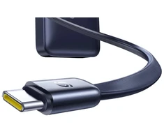 Maitinimo blokas Baseus Powerbank EnerCore CR11 10000mAh 45W USB-C Ekranas Kabelis Juodas