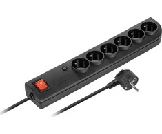 Elgotech Apsaugos nuo viršįtampių juosta 6xz/u 3m juoda PSF4-603-2