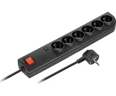 Elgotech Apsaugos nuo viršįtampių juosta 6xz/u 5m juoda PSF4-605-2
