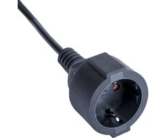 Maitinimo kabelis Akyga AKYGA maitinimo adapteris AK- PC- 13A CCA CEE 7 / 3 / IEC C14 1 m