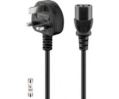 Multiple Brands Cold appliance power cable, 1.5 m (UK plug)