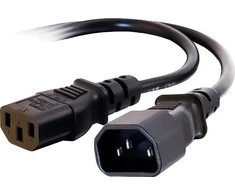 „PremiumCord“ maitinimo prailginimo laidas 240 V, 5 m ilgio IEC C1