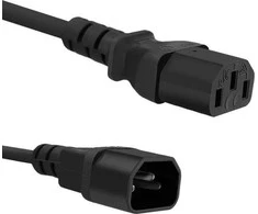 QOLTEC 53896 Qoltec AC maitinimo laidas skirtas UPS C13/C14 1.8m
