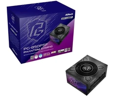 Ausinės ASRock Phantom Gaming PG-850PSF 850W SFX Platinum juodas