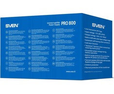 Maitinimo šaltinis awaryjny UPS SVEN Pro 800, 2 gniazda euro