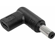 USB C tipo į DC 5.5/2.1 mm adapteris - universalus maitinimo šaltinio kištukas - Akyga AK-ND-C02