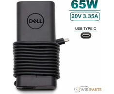 Nešiojamojo kompiuterio maitinimo adapteris Dell 65 W, 3.34 A, 19.5 V (0WMDHR)