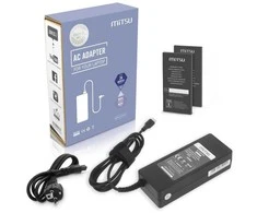Nešiojamojo kompiuterio maitinimo adapteris Mitsu Maitinimo šaltinis sieciowy 100W USB-C, USBC, 5-20V, 3-5A (juodas) do notebooka