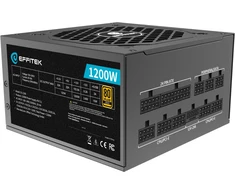 Maitinimo šaltinis EFFITEK Maitinimo šaltinis 1200W Gold ATX 3.1, PCI 5.1 Modułowy kabelis