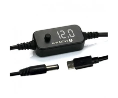 Maitinimo šaltinis EverActive Uniwersalny maitinimo šaltinis, selektor napięcia USB-C PD - DC 5V, 9V, 12V, 15V, 20V, 10 wtyków, AD-PD65