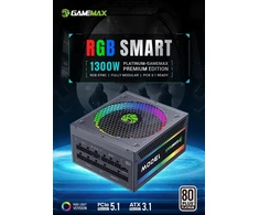 Gamemax PSU | RGB PRO 1300P | 1300 W | Platinum | Full Modular