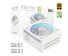 Gamemax PSU | GS 750G WH | 750 W | SFX | Baltas | Full Modular