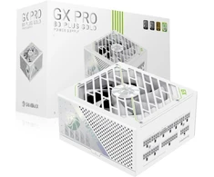 Gamemax PSU | GX PRO 1050G WH | 1050 W | Gold | Baltas | Full Modular