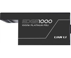 Lian Li EDGE EG1000 80 PLUS Platinum PSU, PCIe 5.1, ATX 3.1 – 1000 Watt, juodos spalvos