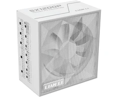 Lian Li SX Series 80 PLUS Platinum power supply, fully modular, PCIe 5.1, ATX 3.1 – 850 watts, baltas