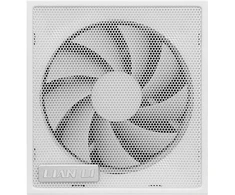 Lian Li SX serijos 80 PLUS Platinum maitinimo šaltinis, pilnai modulinis, PCIe 5.1, ATX 3.1 × 1000 vatų, baltas