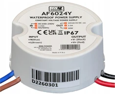 Maitinimo šaltinis MWPower Impulsowy MW POWER (24V/2.5A-TP-V2)