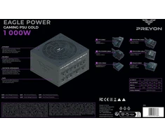 Maitinimo šaltinis PREYON Eagle Power GOLD 1000W (PEPG1000W)