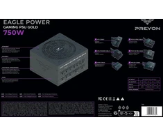 Maitinimo šaltinis PREYON Eagle Power GOLD 750W (PEPG750W)
