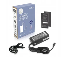 Maitinimo šaltinis sieciowy Mitsu 65W USB-C, USBC, 5-20V, 3-3.25A (juodas) do notebooka