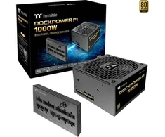Thermaltake Maitinimo šaltinis - dockpower fi 1000w auksinis modular atx3.1 gen5