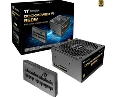Thermaltake Maitinimo šaltinis - dockpower fi 850w auksinis modular atx3.1 gen5