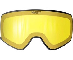 Majesty „Gogle The Force“ sferiniai juodi rėmeliai / ultravioletiniai lęšiai + citrininis žiedas 2022 m.