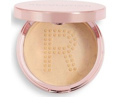 „Makeup Revolution Conceal &amp; Fix“ veganiška birių, fiksuojančių pudrų rinkinys, vidutinio dydžio, geltona, 13 g