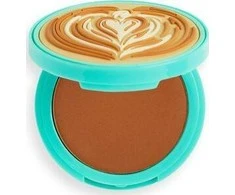 I Heart Revolution skanios kavos bronzantai kompaktiška pudra „Macchiato“ 6,5 g