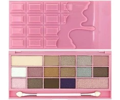 Makeup Revolution I love Make Up Palette Akių šešėlis rinkinys Šokoladas Rožinė Fizz (16 spalvų) 22g