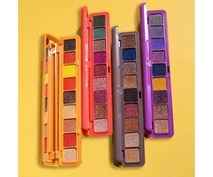 J.Cat Beauty Sweet Tooth 9 šešėlių paletės baras, 102 kavos ir iriso skonio, 7,2 g