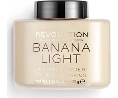 Makeup Revolution Makeup Revolution, sypki puder biri kepimo pudra Banana (šviesi), 32 g