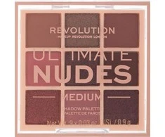 Makeup Revolution Ultimate Nudes Eyeshadow Palette Medium 8.1 g