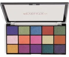 „Makeup Revolution“ paletė, cieni do shoulder Reloaded Passion for Colour