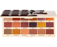 Makeup Revolution I Heart Eyeshadow Palette Caramel Nudes Chocolate 18 Shades, 18 g