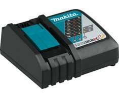 Grąžtas Makita DC18RC, Akumuliatoriaus įkroviklis, 18 V, Makita, Juodas, 230 V, Ličio jonų (Li-Ion), Nikelio-metalo hidrido (NiMH)