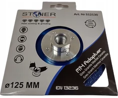 SILVER Sidabrinis Sidabrinis DEIMANTINIS ŠLIFAVIMO DISKAS 125mm STONER