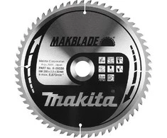 Makita T.C.T. pjūklas 260X2.3X30mm 20° T24 B-17712 T.C.T • 260 x30 mm • T24 • 20° • Medienai