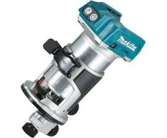 KRAŠTŲ FREŽUOJA MAKITA 18V 2x5,0Ah PRIEDAI MAKPAC DRT50RTJX2