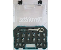 Makita Impact Juodas Impact Socket Set with Ratchet (E-30069)