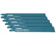 MAKITA PJŪKLELIS SLUOKSNINIAMS PJŪKLAMS BIM 200×1,6mm 8 TPI METALUI, KETUI, NERŪDIJANČIAM PLIENUI /5vnt.