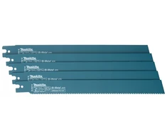 MAKITA PJŪKLELIS SLUOKSNINIAMS PJŪKLAMS BIM 260×1,6mm 8 TPI METALUI, KETUI, NERŪDIJANČIAM PLIENUI /5vnt.