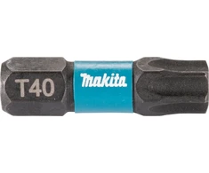 Makita Sukimo antgalis , T40X25mm, 25vnt. IMPACT Juodas E-12669