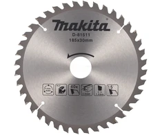 Makita D-81511 T.C.T. pjūklas 185X2.2X30mm 5° T40 SPECIALIZED aliuminio pjovimui